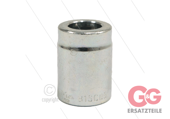 Pressfassung - Stahl - DN08 (5/16") - 1SN - 1SC - 2SC