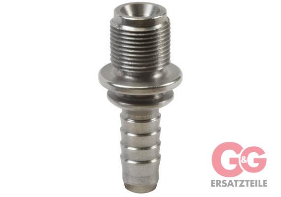 Preßnippel AG M7 NW 04 Edelstahl