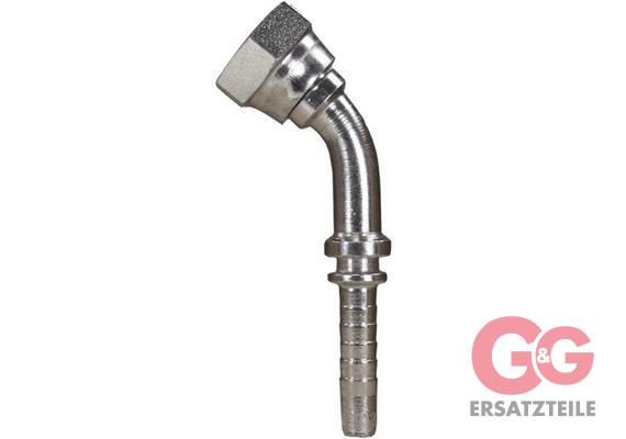 Preßnippel DKOL 36x2 (28L) DN 25 45° Stahl