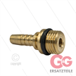 Pressnippel - Messing - DN05 - 1/8" AGR - kurze Ausführung - | Bild 2