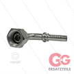 Pressnippel - Stahl - DN06 (1/4") - 1/4" DKR - 90° Bogen - SW19 | Bild 2