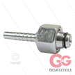Pressnippel - Stahl - DN06 (1/4") - M14x1,5 (8L) DKOL - mit O-Ring - SW17 | Bild 3