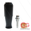 Pressnippel - Stahl - DN06 (1/4") - M22x1,5 Mutter Messing - Lange Kunststoff Handversch. | Bild 3