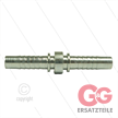 Pressnippel - Stahl - DN12 (1/2") - Schlauchverbinder 2 x DN12 | Bild 2