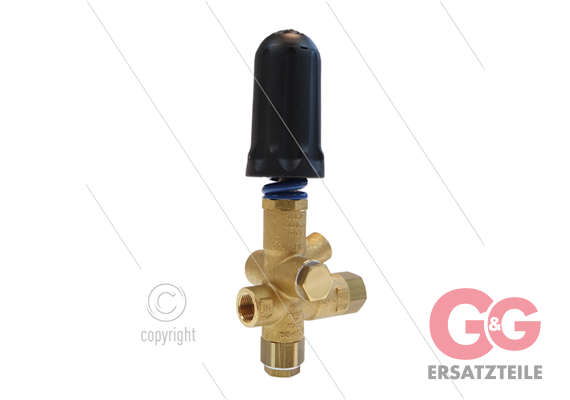 Pulsar RV Druckregelventil mit knopf und Manometeranschluss