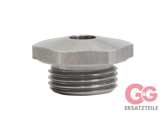 Punktstrahldüse 1/2"AG 8 mm Edelstahl