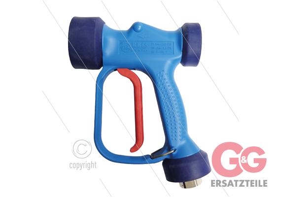 RB65 - blau - Messing - 24 Bar - 100 l/min - max 90°C - 1/2" IG