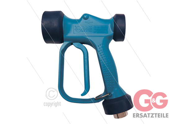 RB65 - blau - Messing - 24 Bar - 60 l/min - max 90°C - 1/2" IG