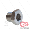 Reduziernippel - Edelstahl - 500 Bar - 3/8" AG x 1/4" IG | Bild 2