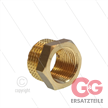 Reduziernippel - Messing - 1/2" AG x 3/8" IG | Bild 2