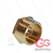 Reduziernippel - Messing - 1" AG x 1/4" IG | Bild 3