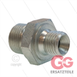 Reduziernippel - Stahl - 1/4" AG x 3/8" AG - BSP | Bild 3