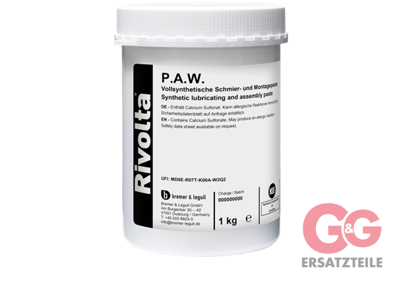 Rivolta P.A.W. Vollsynthetische Schmierpaste 1KG Dose