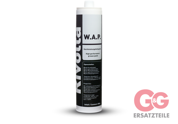 Rivolta W.A.P. Hochleistungs Fettpaste 100 g Tube