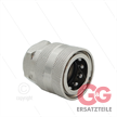 RMS250 - Kupplung - Messing - 250 Bar - max 90°C - passend zu Nilfisk-Alto - 3/8" IG | Bild 2