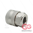 RMS250 - Kupplung - Messing - 250 Bar - max 90°C - passend zu Nilfisk-Alto - 3/8" IG | Bild 3