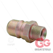RMS250 - Nippel - Stahl - 250 Bar - Ø19,9mm - max 90°C - passend zu Nilfisk-Alto - 3/8" AG | Bild 3