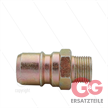 RMS250 - Nippel - Stahl - 250 Bar - Ø19,9mm - max 90°C - passend zu Nilfisk-Alto - 3/8" AG | Bild 4