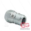 RMS250 - Nippel - Stahl - 250 Bar - Ø19,9mm - max 90°C - passend zu Nilfisk-Alto - 3/8" IG | Bild 2