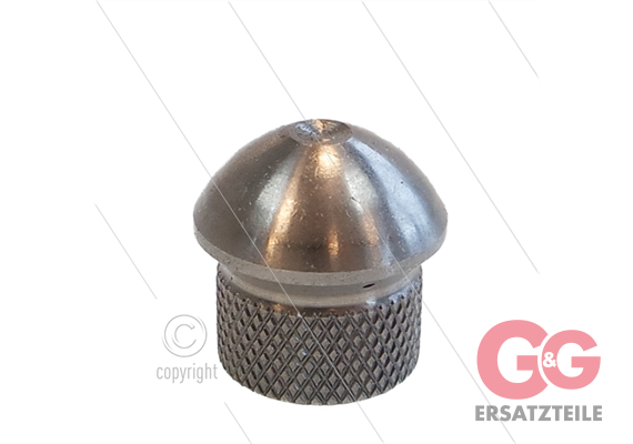 Rohrreinigungsdüse - 0.040 - 3x nach hinten - Ø15mm - 1/8" IG - Edelstahl