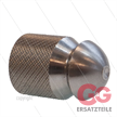 Rohrreinigungsdüse - 0.100 - 4x nach hinten - Edelstahl - 1/4" IG | Bild 2