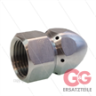 Rohrreinigungsdüse - 0.600 - 6 x 1.80 + 1 x 1.80 - Edelstahl | Bild 3