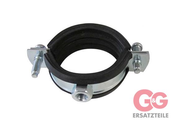 Rohrschelle 15-19 mm Edelstahl A2 M8