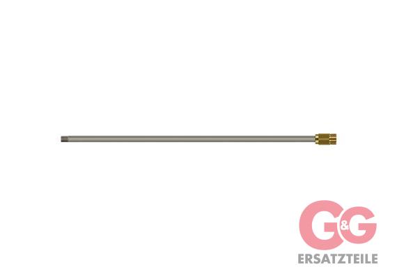 Rohrverlängerung 500 mm AG 1/4 : 22x1,5 Rohr Edelstahl