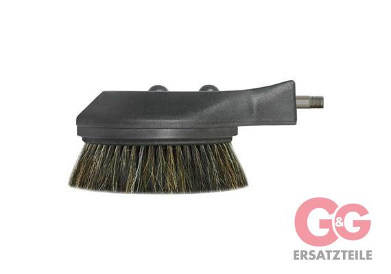 Rotierende Waschbürste Roßhaar 1/4"AG