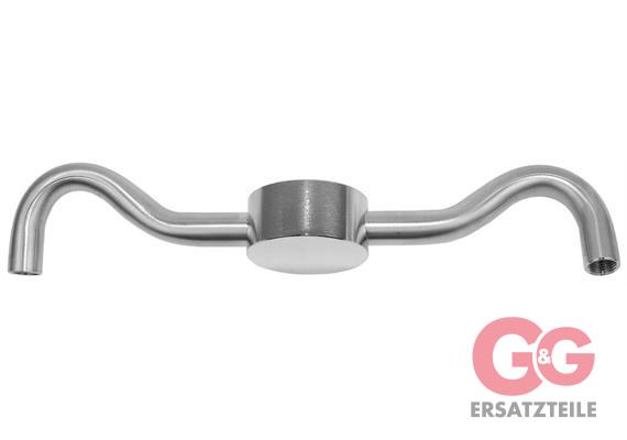 Rotorarm fest-11°, rostfrei - TUA-2f2 ø250 G3/8"F 2x1/8"NPT-F