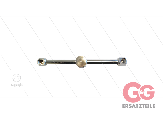 Rotorarm - TKA-2W2 - Ø150mm - 275 Bar - 3/8" IG - Düsen 2 x 1/4" IG