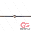 Rotorarm - Ø470mm - 275 Bar - 3/8" IG - Düsen 2 x 1/4" IG - für: FL-DR520 | Bild 2