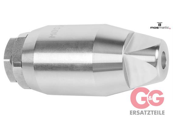 Rotordüse INOX "MOSjet - DÜS G1/4"-F 350bar Grösse 2.0 Spritzwinkel 24°