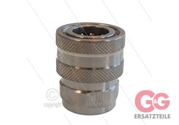 RP-Click - Schnellkupplung (Snap-Tite) -Edelstahl- 250 Bar - Ø15,9mm - max 200°C - 1/2" IG