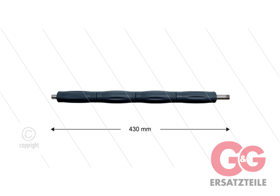 RP Isolierungsteil handgriff - 430mm - Stahl verzinkt - 2 x