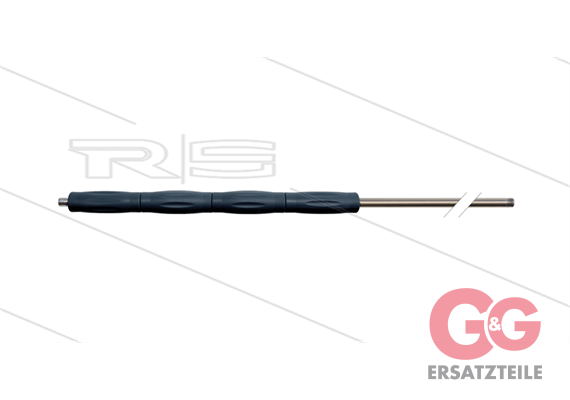 RP10 Lanze - L=800mm - gerade - Edelstahl - Isolierung L=595mm - 400 Bar - max 80°C