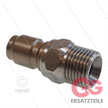 RP3100 - Nippel - Edelstahl - 250 Bar - Ø17,8mm - max 150°C - 1/2" AG | Bild 2