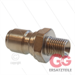 RP3100 - Nippel - Edelstahl - 250 Bar - Ø17,8mm - max 150°C - 1/4" AG | Bild 2