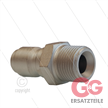 RP3100 - Nippel - Edelstahl - 250 Bar - Ø17,8mm - max 150°C - 3/8" AG | Bild 2