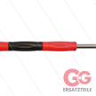 RP50 Lanze - L=500mm - gerade - VA - Isolierung rot/schwarz L=500mm - 500 Bar - max 80°C | Bild 2
