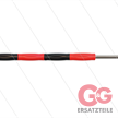 RP50 Lanze - L=800mm - gerade - VA - Isolierung rot/schwarz | Bild 2