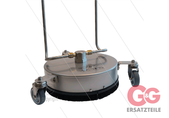 RP69 - Flächenreiniger - VA - Ø350mm - 250 Bar - max 100°C - Anschluss: 1/4" IG - Rotorarm