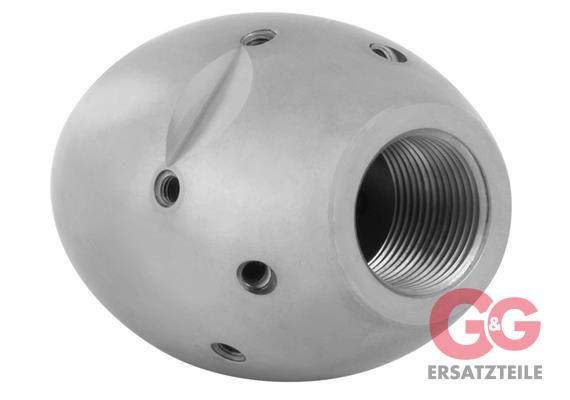 RR-Düse Ei-Form-Radial 3/8"IG D=065 Rohrreinigungsdüse