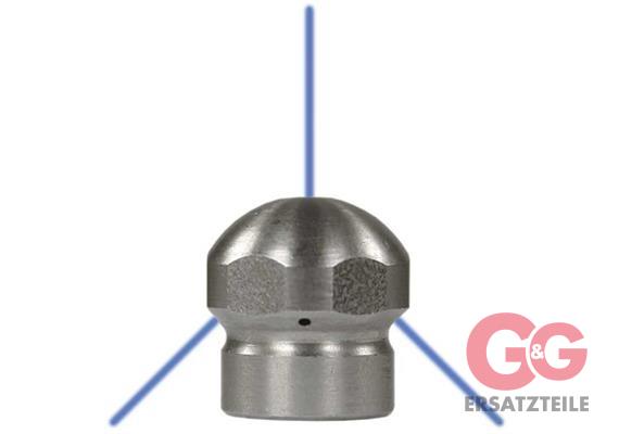 RR-Düse ST-49 1/8"IG D=075 1x1,0 mm vorn, 3x1,0 mm hinten