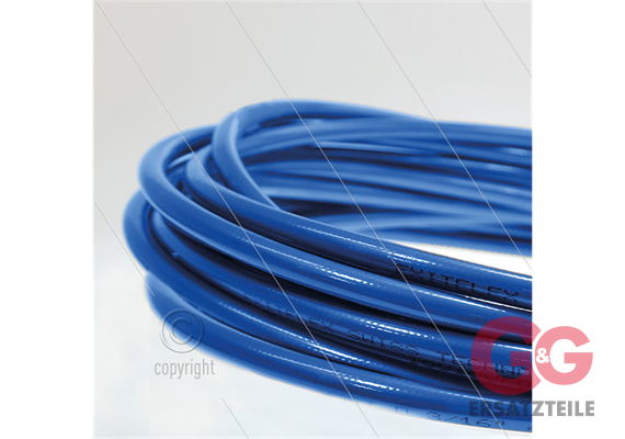 RR-Schlauch NW5 Kunststoff - blau - 250 Bar - Ø10,3mm - max 60° - Meterware