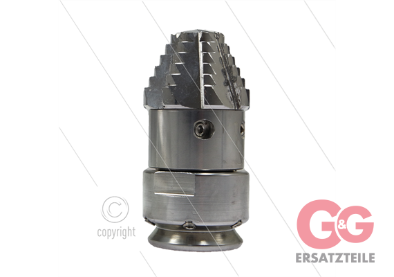 RR-TF50 - rotierende Kanalreinigungsdüse - 0.500 - 6 x 1,50mm + 2 x 1,00mm + 2 x 1,50mm