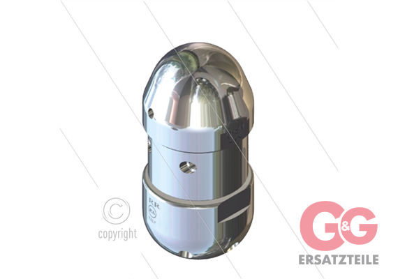 RR-TS30 - rotierende Kanalreinigungsdüse - 0.300 - 6 x 0,75m