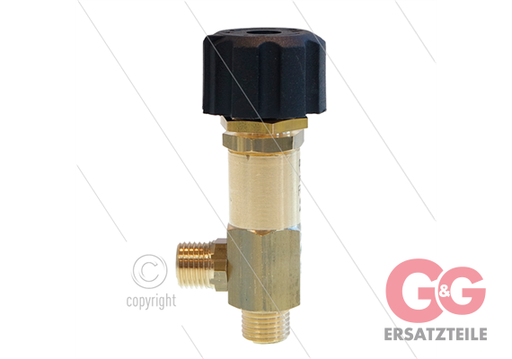 RV1 Dampfhahn 2x1/4"AG 90Gr. - 20L/m - D=2,0mm