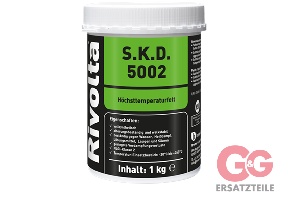S.K.D. 5002 Höchsttemperatur-Fett 1 kg Dose