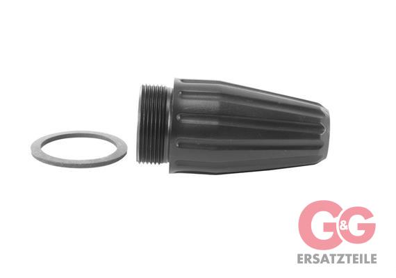 Sandstrahldüse kpl. ST-555 schwarz Ersatzdüse kpl.